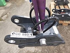 Neuson - Schnellwechsler hydraulisch HS06 - Bagger: 5002-6003-6503 - Bagger-Identmaße: 50-195-240-195-50 - unten Geräteaufnahme Identmaße: 50-270-430-270-50 - Bagger: 5t-8t