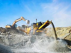 Fabo FTI-130 MOBILE HYBRID IMPACT CRUSHER HIGH CAPACITY LOW FUEL